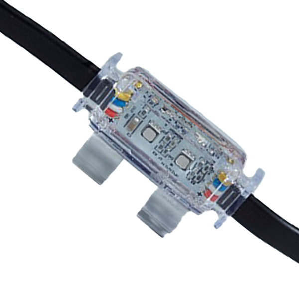 Галька светильник P50C – Универсальный светодиодный светильник с технологией RGB/RGBW, 16-битной градацией и круговым углом свечения 360° для профессионального ландшафтного освещения