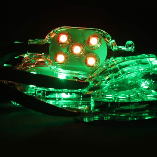 RM5535 Пиксельный светильник – 5 светодиодов SMD5050, угол 180° и защита IP66 для ярких медиафасадов | Купить