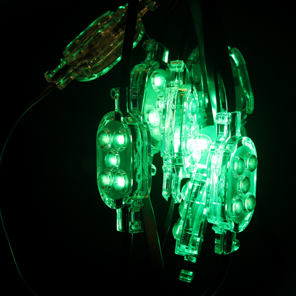 RM5535 Пиксельный светильник – 5 светодиодов SMD5050, угол 180° и защита IP66 для ярких медиафасадов | Купить