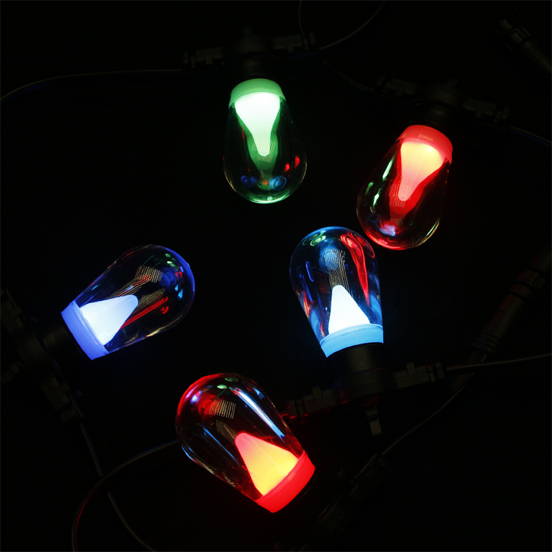 S14 Гирлянда – 360° свечение, 3 варианта рассеивателя и защита IP66 для профессионального освещения | Купить