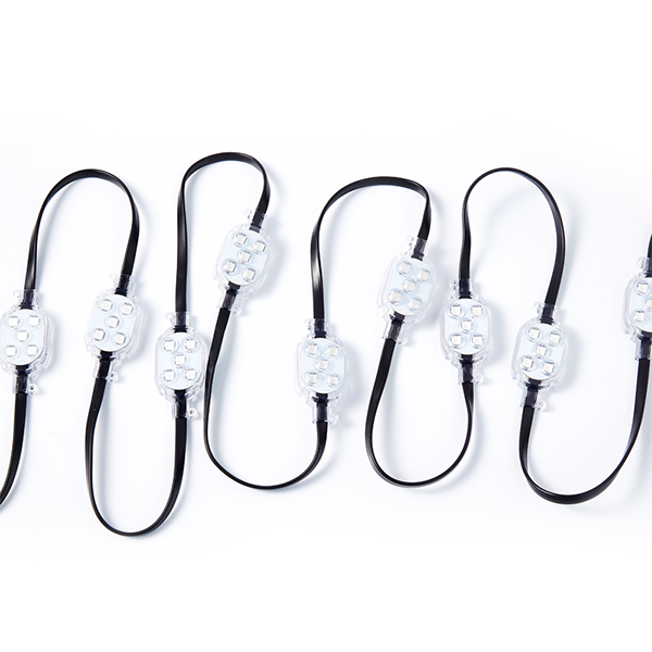 RM5535 Пиксельный светильник – 5 светодиодов SMD5050, угол 180° и защита IP66 для ярких медиафасадов | Купить