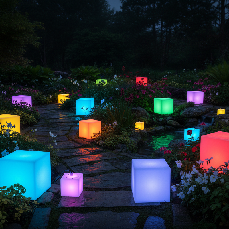 Светодиодный куб C100 RGB – инновационная система профессионального освещения