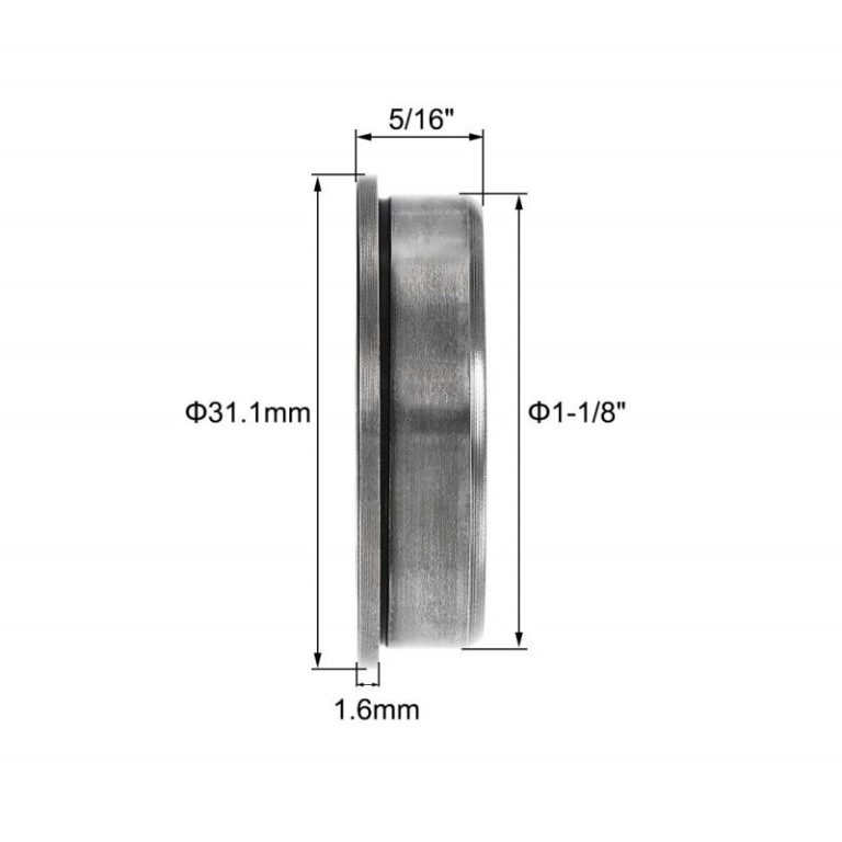 Дюймовые фланцевые подшипники FR8ZZ FR8-2RS 12.7*28.575*7.938mm 1/2 x 1-1/8 x 5/16 -дюймовые подшипники для колясок, подшипники для инвалидных колясок - ООО Технология Шэньчжэньской Мейлия