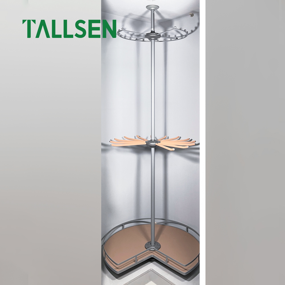 SH8203 Угловая корзина для одежды с 3 ярусами