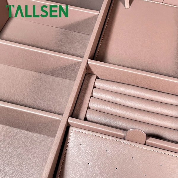 SH8239 Многофункциональная кожаная коробка для аксессуаров