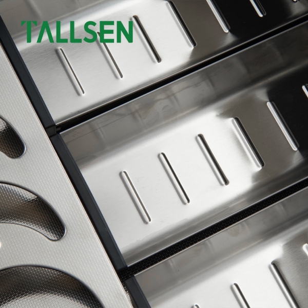 PO6180 Четырехсторонняя корзина для посуды из нержавеющей стали