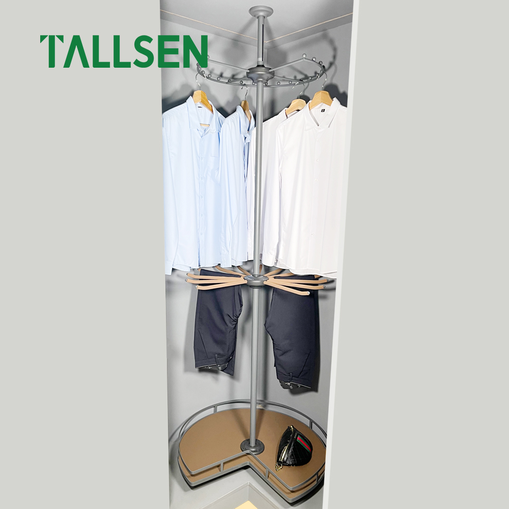 SH8203 Угловая корзина для одежды с 3 ярусами