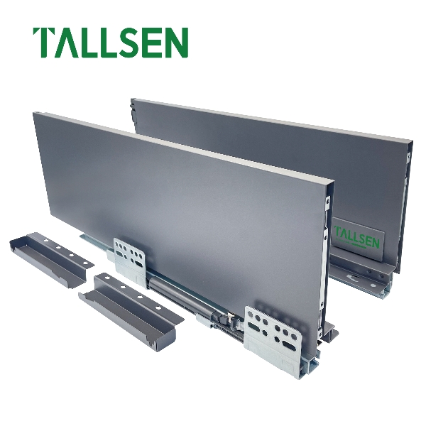 SL7631 Тонкий ящик с плавным закрыванием 166mm