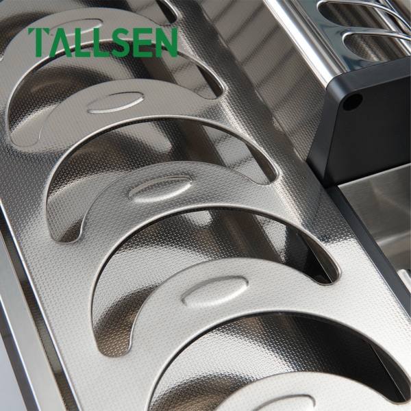 PO6180 Четырехсторонняя корзина для посуды из нержавеющей стали