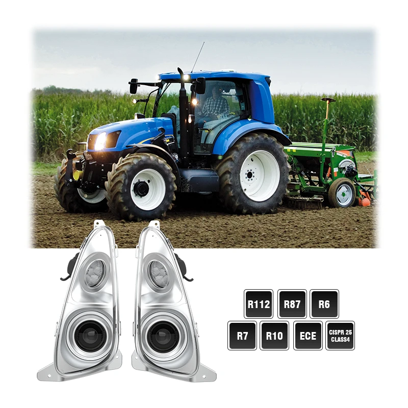 Светодиодная фара для трактора New Holland (правая/левая)