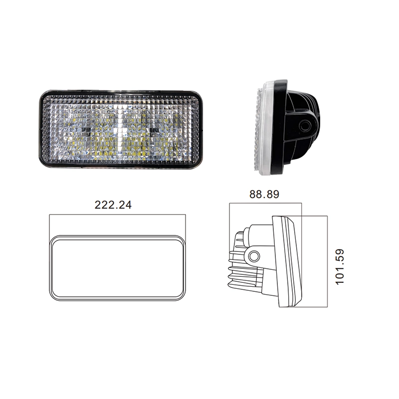 Светодиодная фара мощностью 60 Вт для замены оригинального фары Kubota