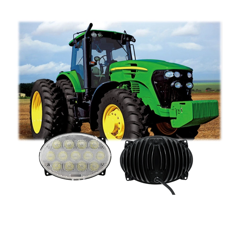 Новая светодиодная овальная фара для John Deere серий 20 и 30