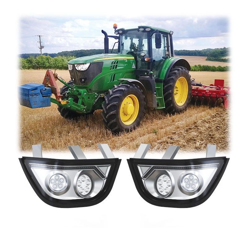 Светодиодная фара для трактора John Deere, дальний свет, широкий луч.