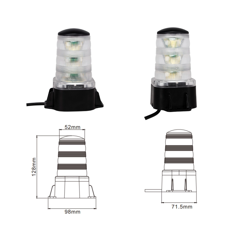 Светодиодный маяк RGY с 3 режимами мигания