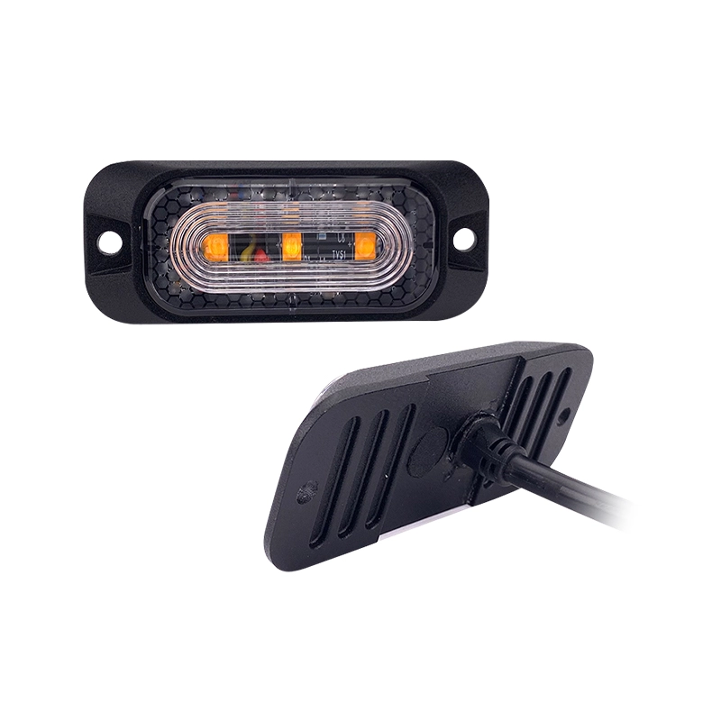 Ультратонкий светодиодный сигнальный стробоскоп 12–24 В