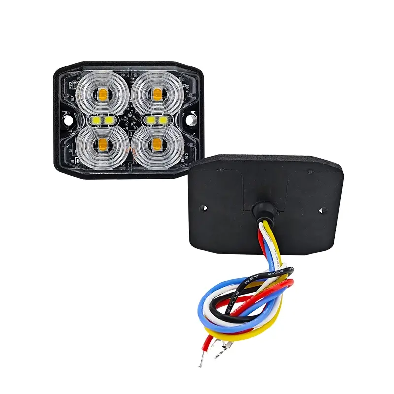 Многофункциональный светодиодный стробоскопический сигнальный фонарь для строительной техники.