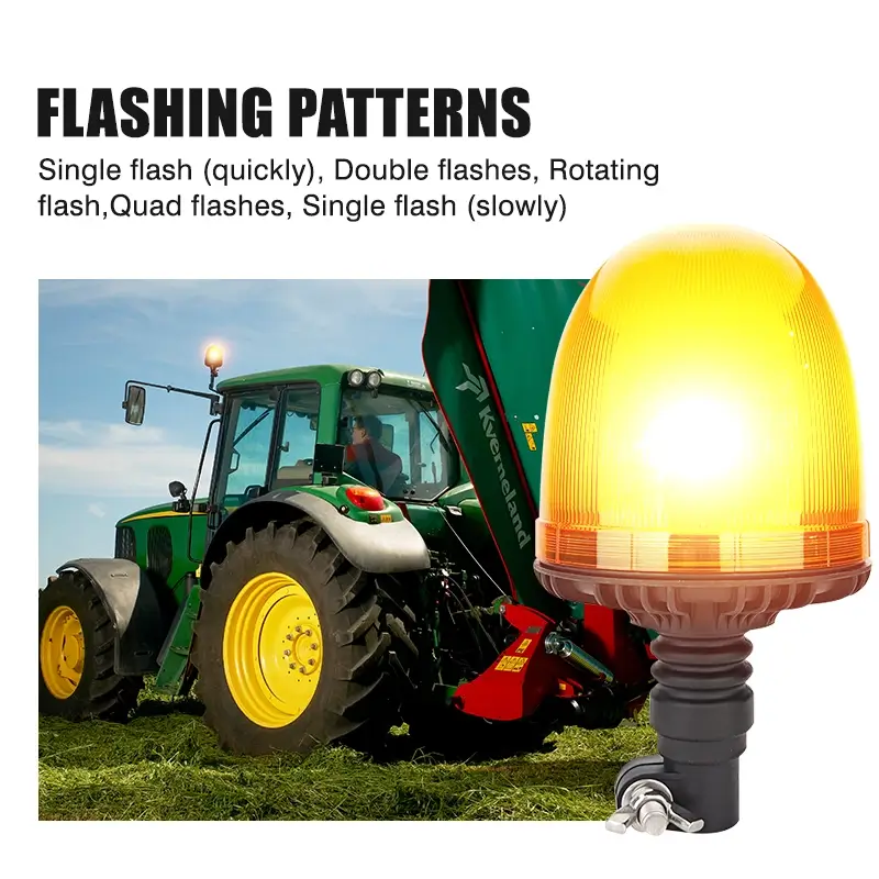 Мощный светодиодный сигнальный фонарь янтарного цвета с цоколем DIN