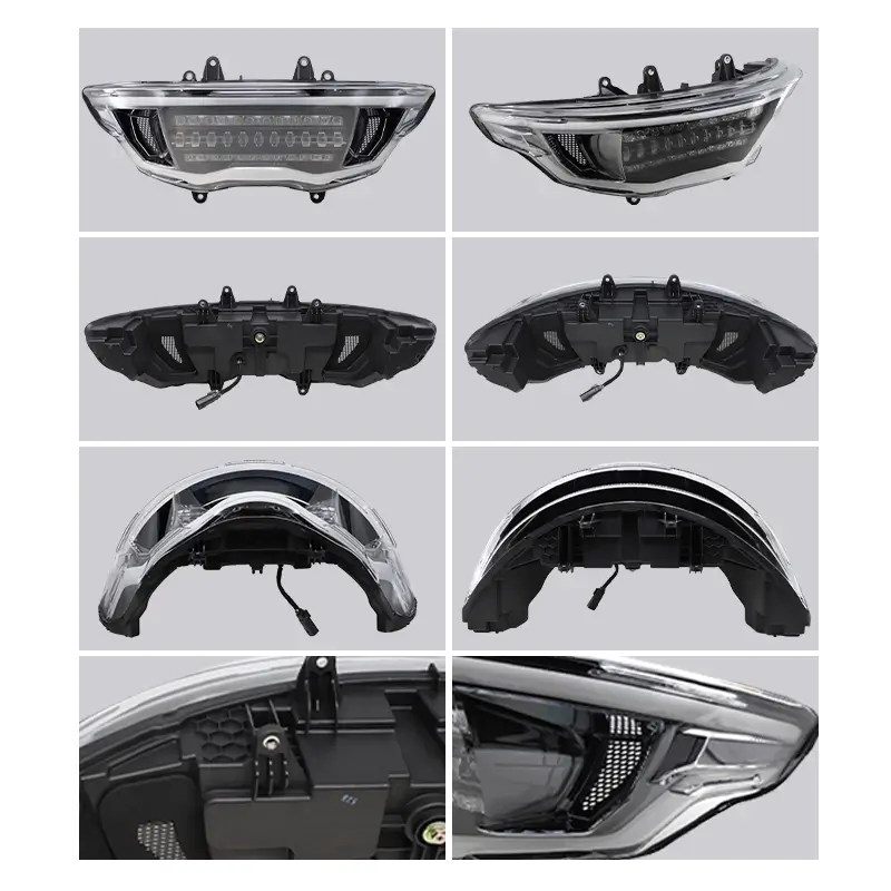 Передняя светодиодная фара Harley Davidson с матричным проектором.