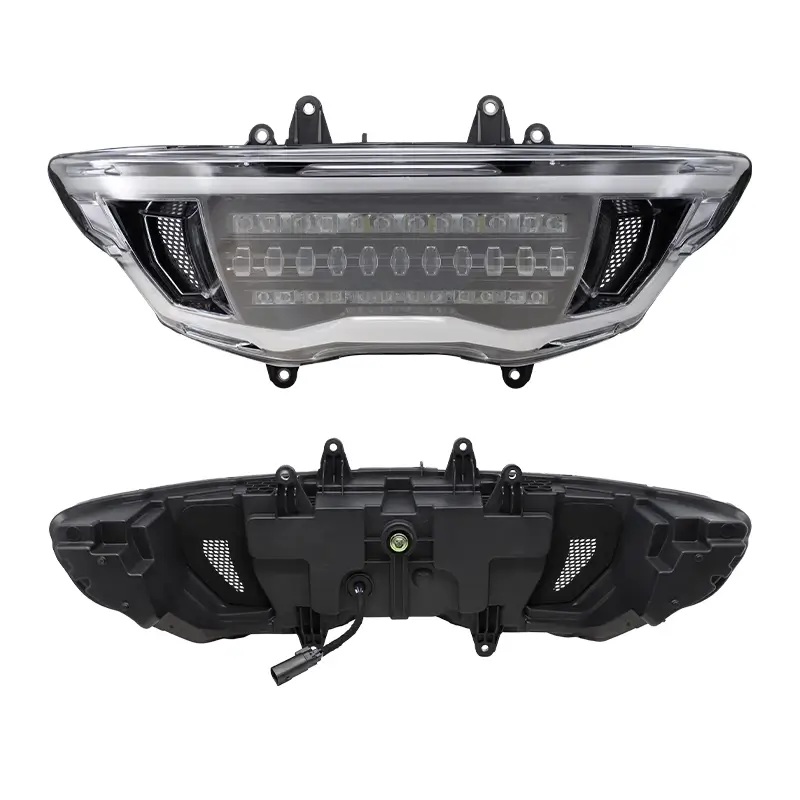 Передняя светодиодная фара Harley Davidson с матричным проектором.