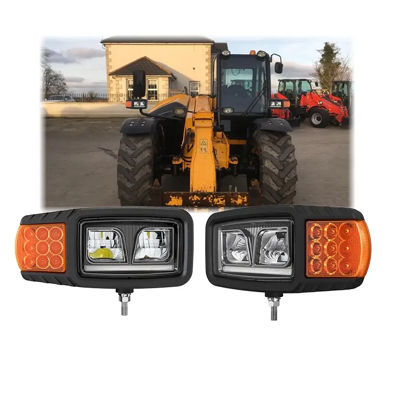 Светодиодная комбинированная фара для сельскохозяйственной и строительной техники.