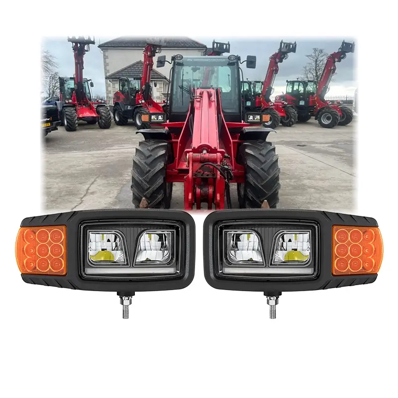 Светодиодная комбинированная фара для сельскохозяйственной и строительной техники.