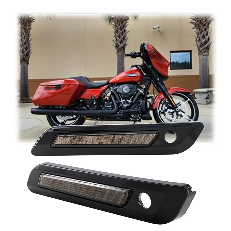 Светодиодная накладка на защелку кофра Harley Davidson