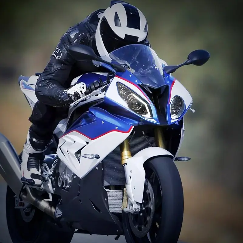 Светодиодная фара BMW S1000RR 88 Вт, сертифицированная по стандарту E-Mark, в сборе.