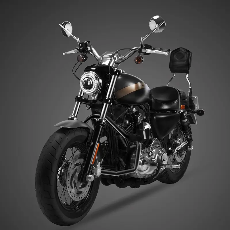 Светодиодная фара для мотоцикла Harley Davidson мощностью 50 Вт, 5,75 дюйма.