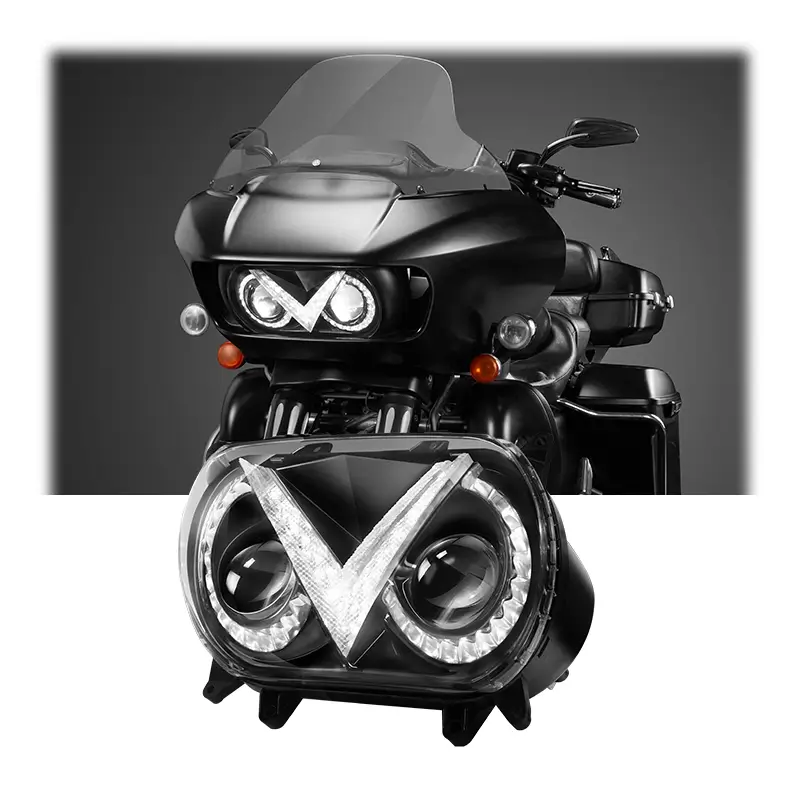 Светодиодная фара Harley Davidson 75 Вт с двойным проектором