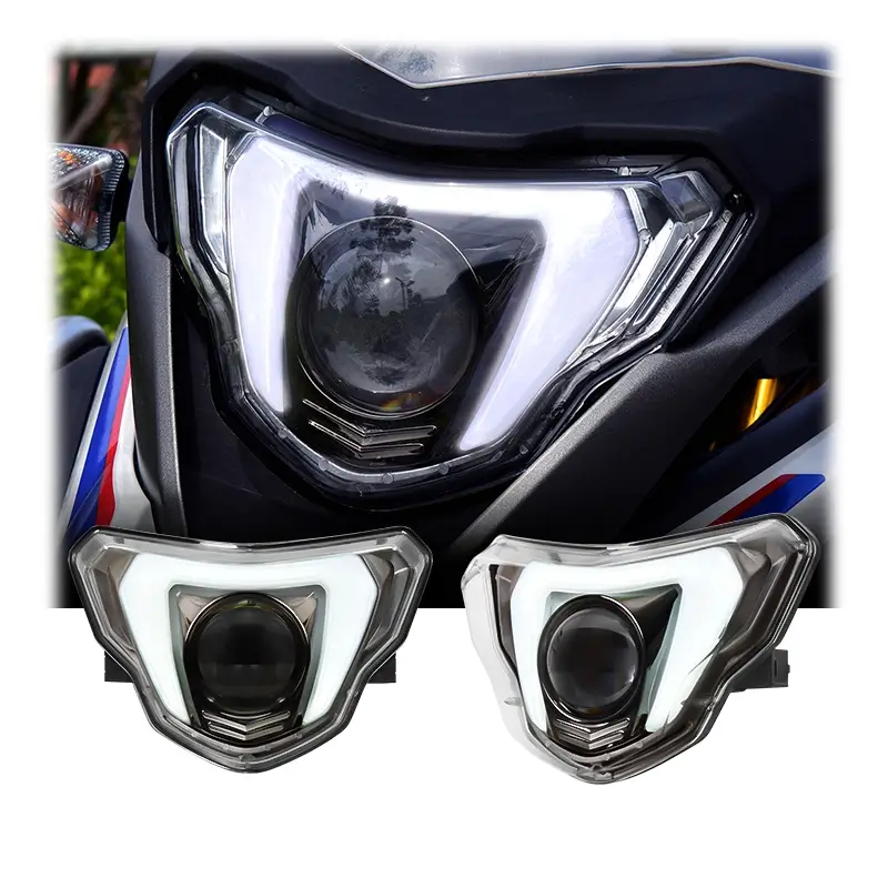 Светодиодная фара для мотоцикла BMW, 12 В, сертифицирована по стандарту E-Mark.