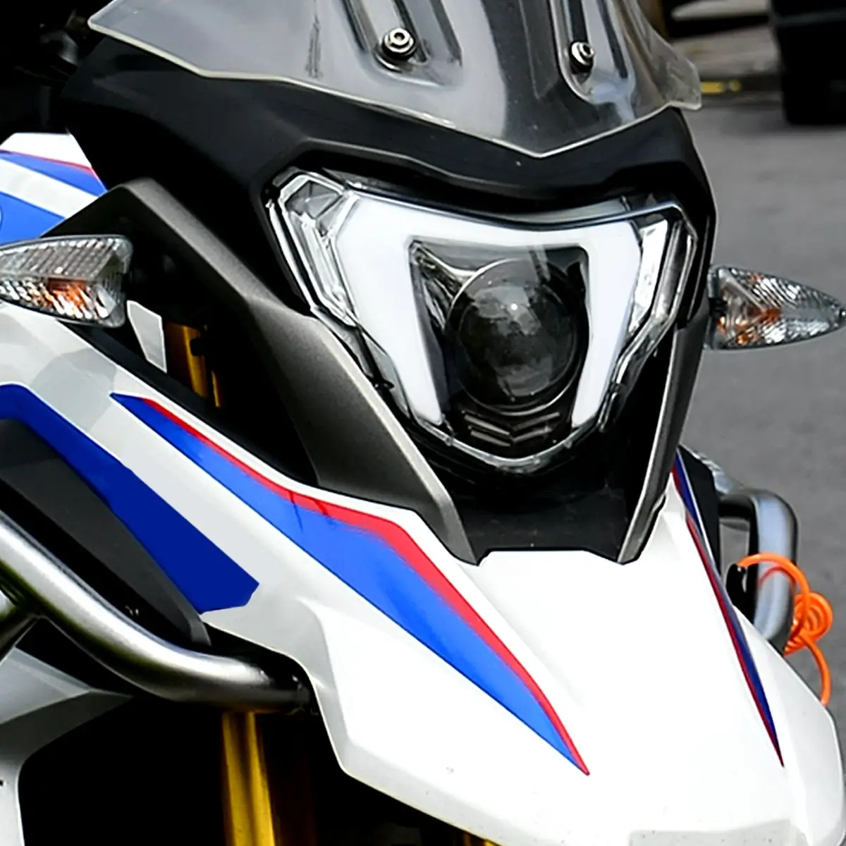 Светодиодная фара для мотоцикла BMW, 12 В, сертифицирована по стандарту E-Mark.