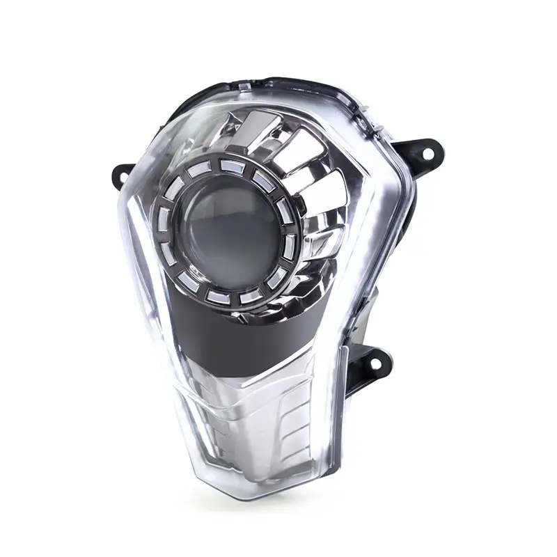 Светодиодная фара для мотоцикла KTM Duke 390 мощностью 30 Вт с дневными ходовыми огнями.