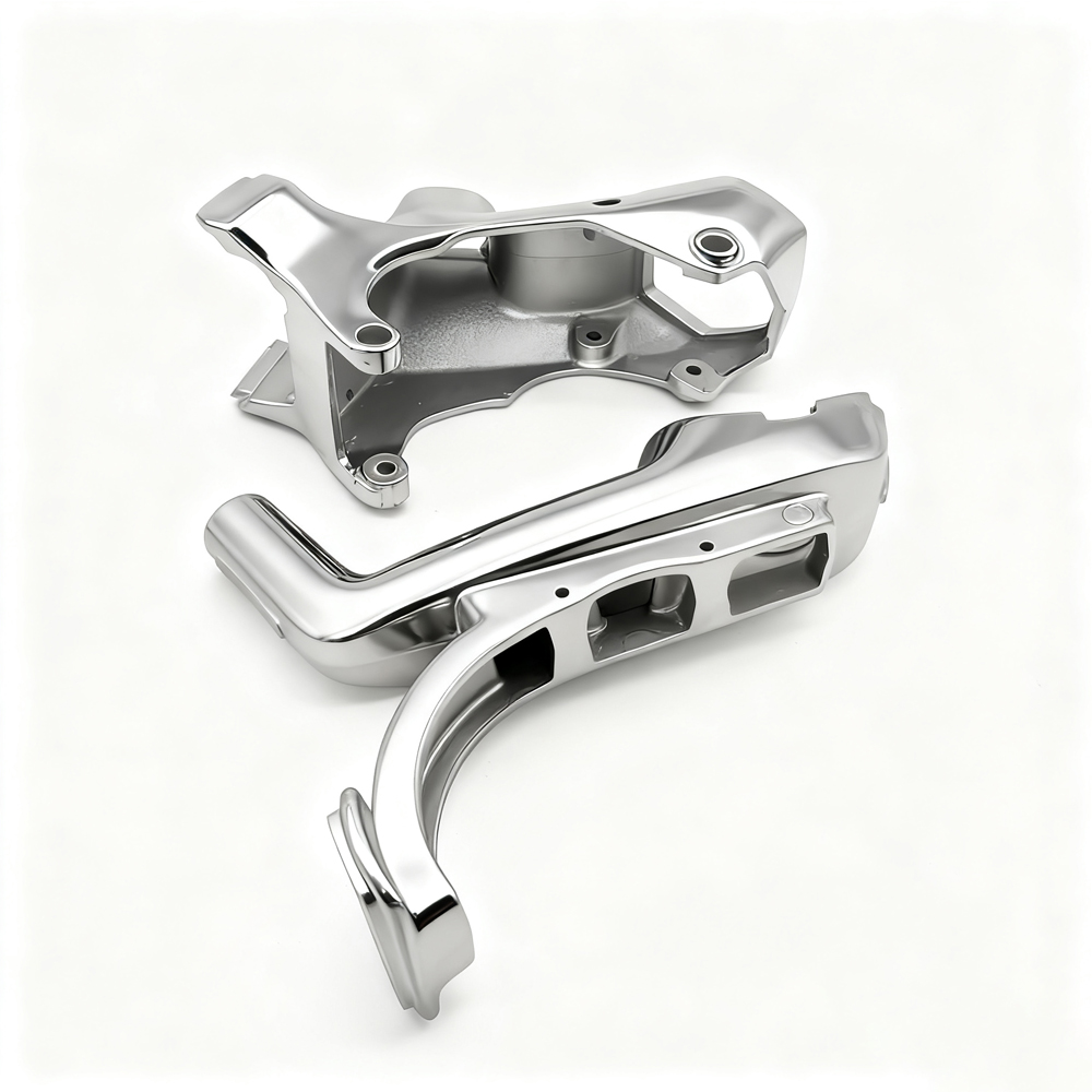 ЧПУ-обработка автомобильных компонентов из нержавеющей стали, алюминия и меди по индивидуальному заказу