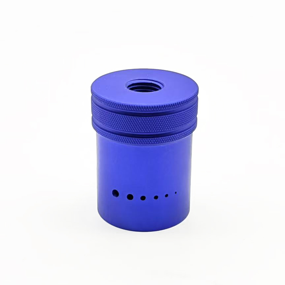 Индивидуальная токарная/фрезерная обработка цилиндрических металлических компонентов с анодированными коррозионно-стойкими поверхностями