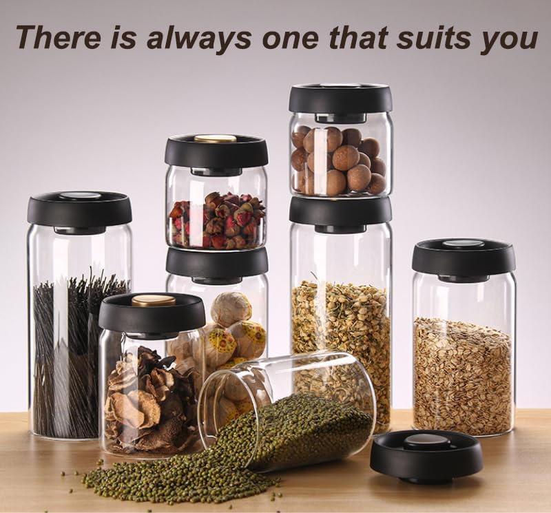 Круглые стеклянные прозрачные кофейные банки – популярный дизайн