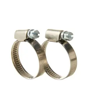 Хомут для шланга из оцинкованной стали, нержавеющей стали SS304, немецкого типа.