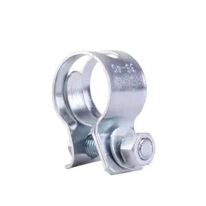 Зажимы для труб из углеродистой стали Mangote, 32 мм, бразильские зажимы.