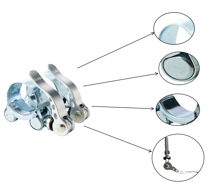Single-bolt-hose-clamp-with-handle