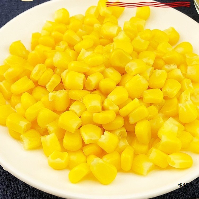 Замороженные зерна сладкой кукурузы