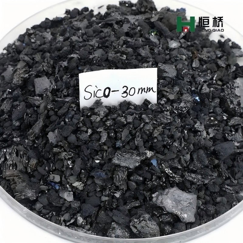 Черный карбид кремния в небольших мешках по 25 кг или по требованию.