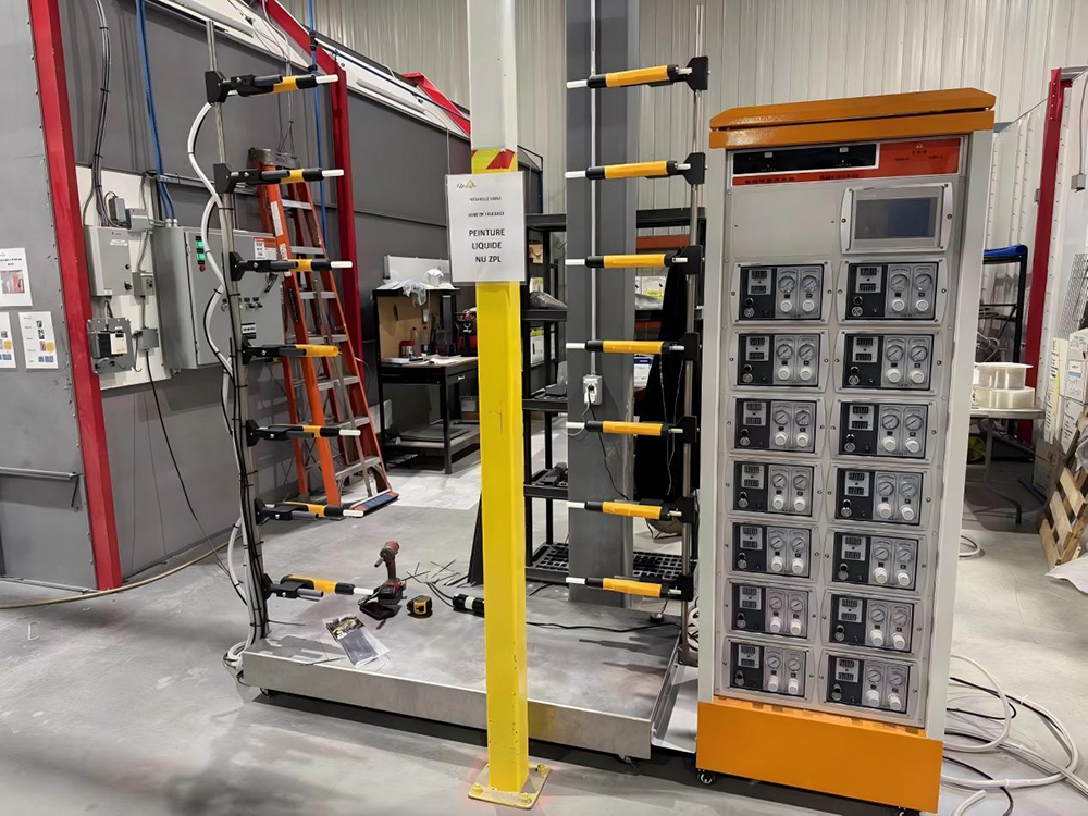 Линия по производству покрытий для печей YILAIER успешно запущена в эксплуатацию