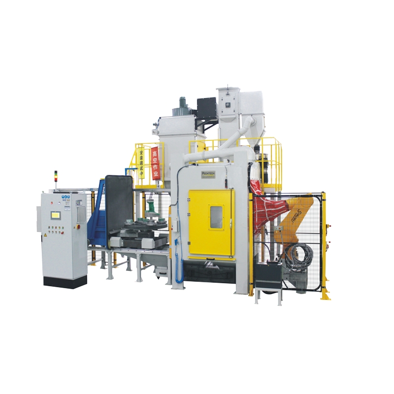 Тележечная роботизированная дробеструйная установка 5MT10-G15/1/R