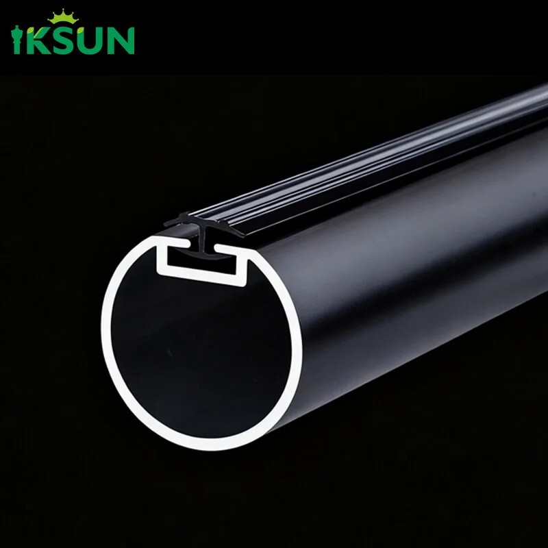 Алюминиевый одинарный карниз для штор – простой круглый римский карниз на заказ