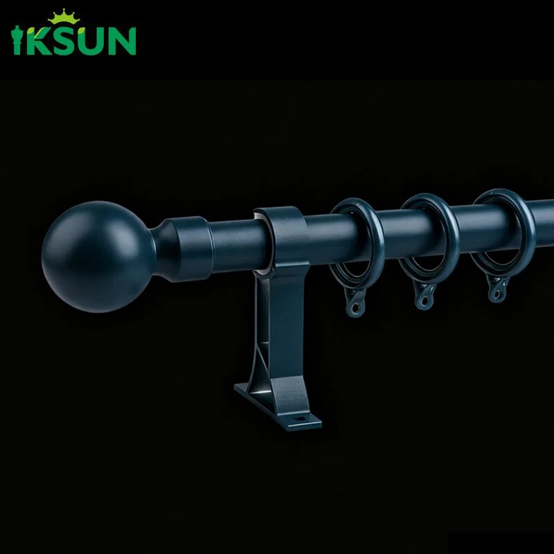 Алюминиевый одинарный карниз для штор – простой круглый римский карниз на заказ