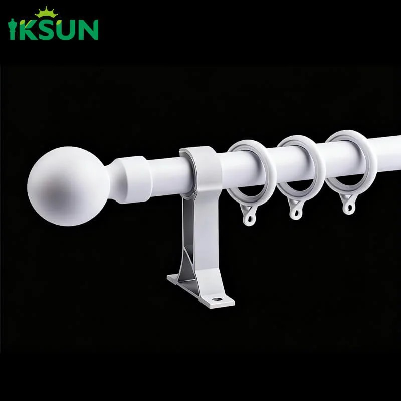 Алюминиевый одинарный карниз для штор – простой круглый римский карниз на заказ