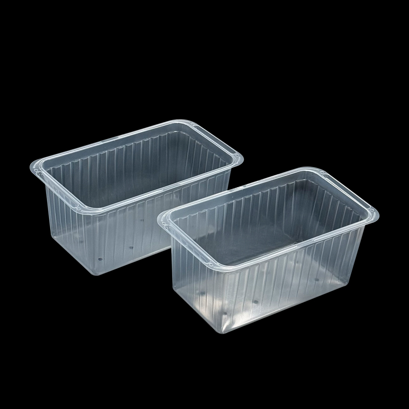 прозрачный контейнер из PP с ручкой - ООО компания Юпу Упаковка в Дунгуане.