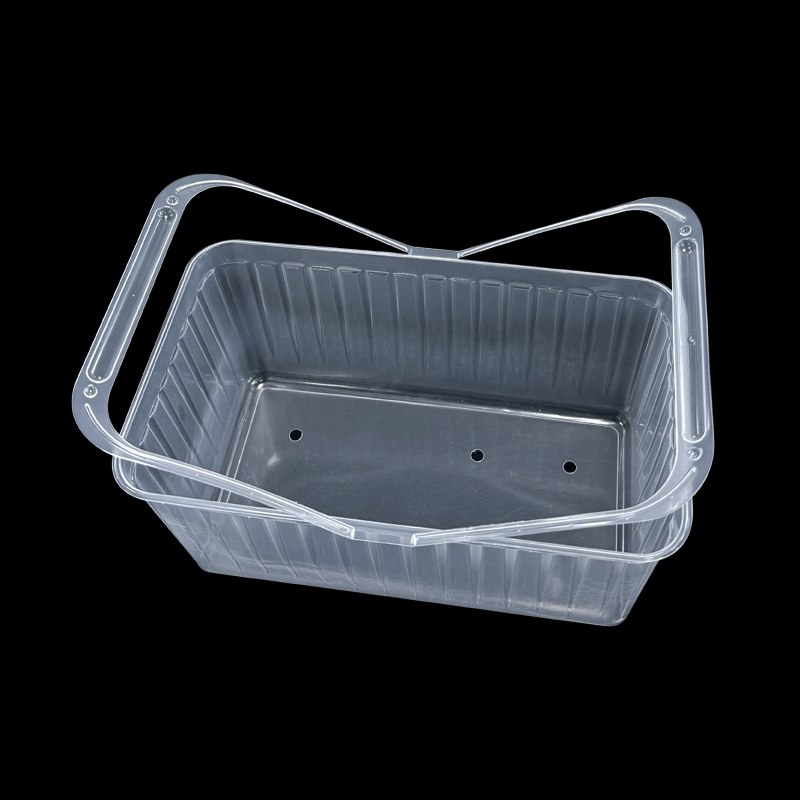 прозрачный контейнер из PP с ручкой - ООО компания Юпу Упаковка в Дунгуане.