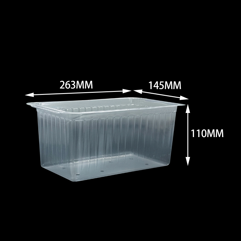 прозрачный контейнер из PP с ручкой - ООО компания Юпу Упаковка в Дунгуане.