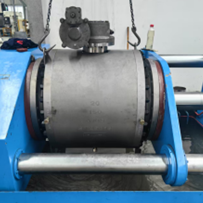 Шаровой кран из кованой стали с цапфой и седлом из RPTFE размером 20 дюймов и сопротивлением 150 фунтов прошел испытание