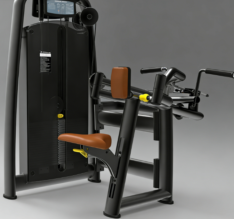 Тренажер для верхней части спины в сидячем положении: Формирование объемного контура спины